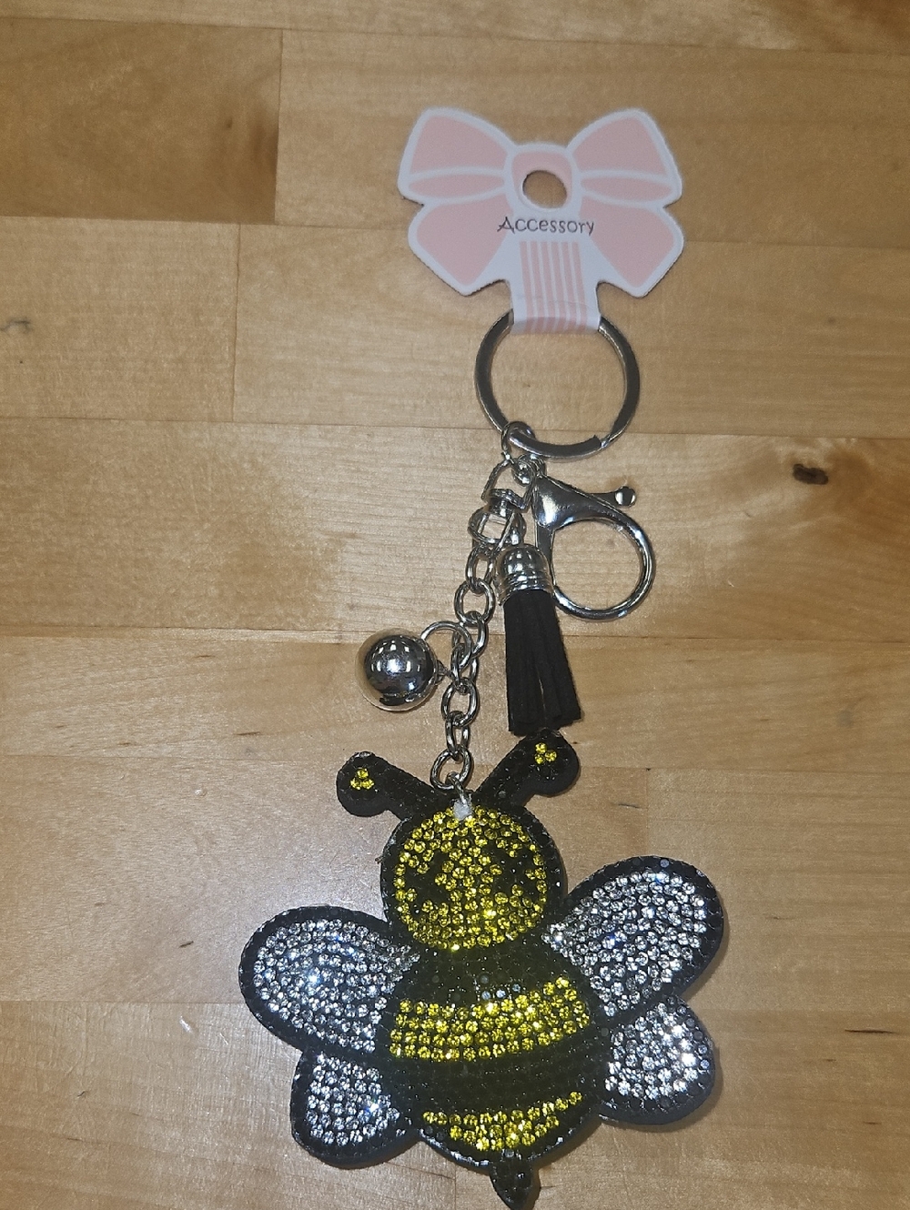 Sparkling Animal Rhinestone Keychains - Picture 3 of 12